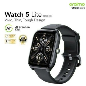 Montre 5 Lite Montre intelligente Smartwatch OSW-804 2.01 noir