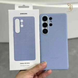 Samsung Étui en cuir Kindsuit pour Galaxy S25 Ultra BLEU