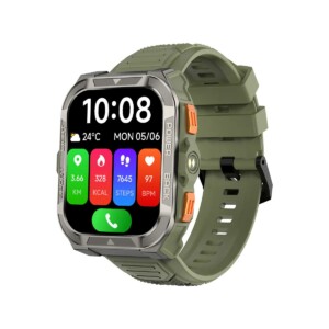 Blackview W80 Pro GPS Montre Intelligente de Sport en Plein Air avec Lampe de Poche LED Intégrée 1,91 pouces 900mAh