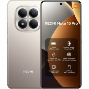 Redmi Note 15 Pro- 6.77" AMOLED - 2SIM - 4G - 200Mpx - 12/512 Go